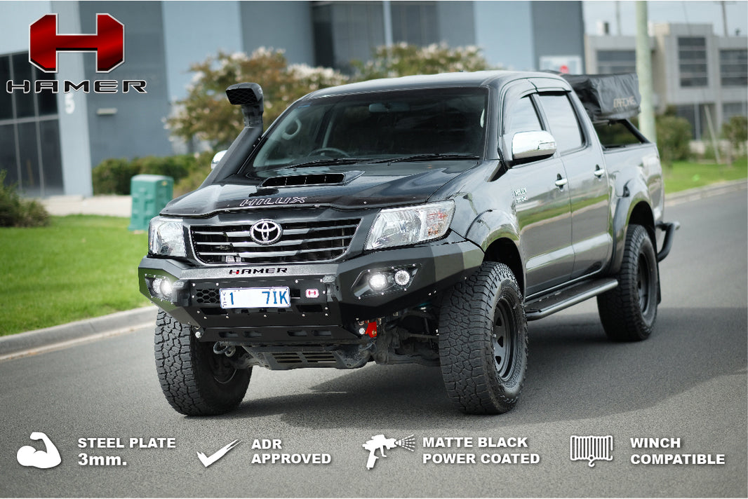 Hamer 4x4 KING SERIES BULL BAR TO SUIT TOYOTA HILUX VIGO 2011-2015
