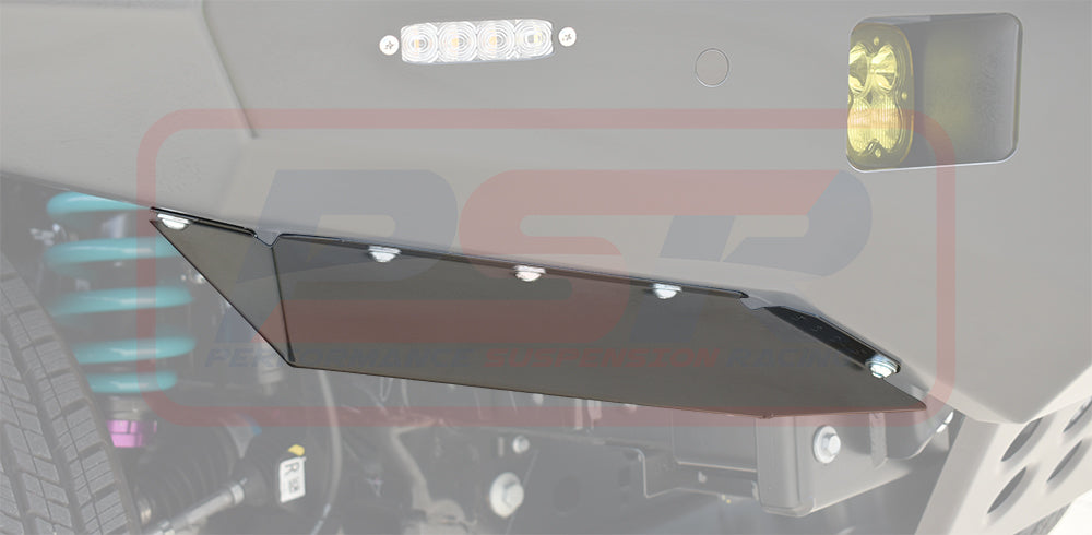 Ford Ranger Next Gen Ambush Customer Painted Single Hoop Bar, Infill (No Body Lift), Splash Guards, Slimline Silver Fairlead, 4 Sensors, XLT