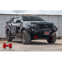Nissan Navara 2021-ON HAMER King Series (Incl. Rated Recovery Points) Bull Bar