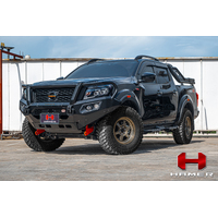 Nissan Navara 2021-ON HAMER King Series Plus (Incl. Rated Recovery Points) Bull Bar