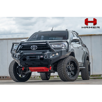 Toyota Hilux N80 2020-ON HAMER King Series Plus (Incl. Rated Recovery Points) No Fender Model Bull Bar