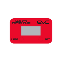 Ultimate9 EVC Throttle Controller - Face Decals [Face Colour: Red]