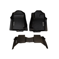 BROWN DAVIS TOYOTA HILUX 2015-ON FRONT AND REAR FLOOR MATS