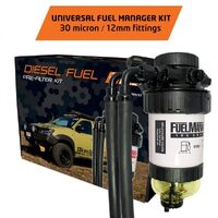 12mm Universal Fuel Manager Pre-Filter Kit (FM708DPK)