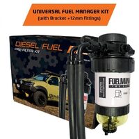 12mm Universal Fuel Manager Pre-Filter Kit (FM802DPK)