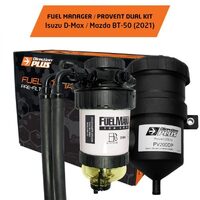 Fuel Manager + ProVent Dual Kit DMAX/BT-50 2020/2021 (FMPV645DPK)