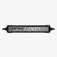 10" (254mm) Single Row LED Bar Black