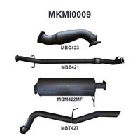 Manta Exhaust to suit Triton ML MN 4X4 2.5L CRD With Cat