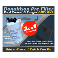 OS-20-FS Donaldson Companion Pre Filter Kit for Ford Everest 2017 Ranger PX2 2015 Dual Bracket Kit OS-PROV-20B