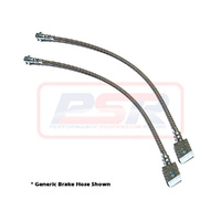 Toyota Hilux N80 Rear Braided Extended Brake Hoses - DUAL HOSE