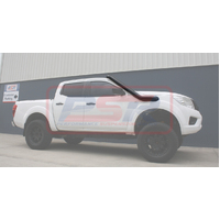 Nissan Navara NP300 4" Stainless Snorkel and Airbox (Powdercoated Finish)