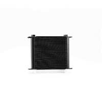 Engine Oil Cooler - Plate & Fin 280 x 256 x 37mm (28 Row) Kit (Includes Fittings)