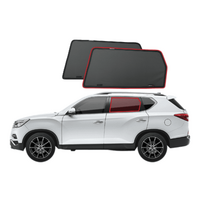 SsangYong Rexton 2nd Generation Car Rear Window Shades (Y400; 2017-Present)*
