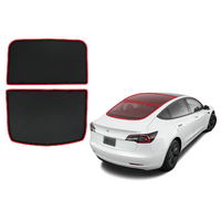 Tesla Model 3 Rear Windscreen Shade (2 Pieces) (2017-Present)