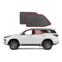 Toyota Fortuner/SW4 2nd Generation Car Rear Window Shades (AN150/AN160; 2015-Present)