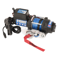 4000lbs VRS Utility Winch With Synthetic Rope