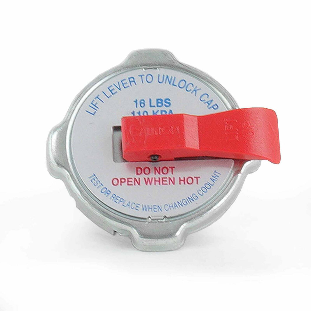 Radiator Cap Large 16psi Closed Valve with Lever