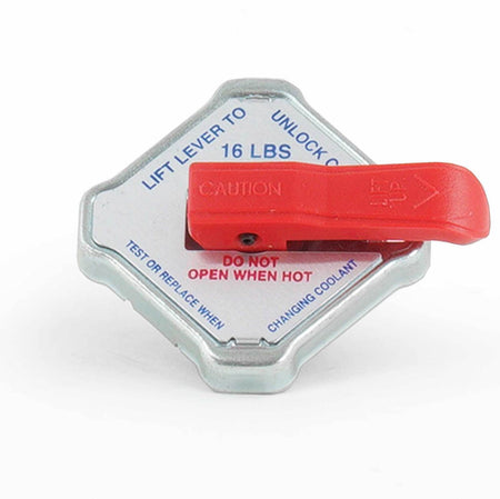 Radiator Cap Small 16psi Closed Valve with Lever