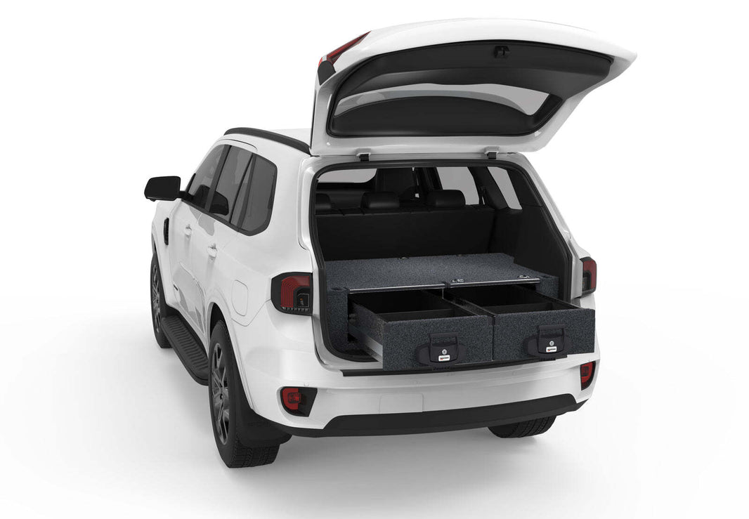 FIXED FLOOR DRAWERS TO SUIT FORD EVEREST WAGON 10/2022-CURRENT