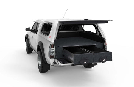 FIXED FLOOR DRAWERS TO SUIT FORD RANGER SUPER CAB/EXTRA CAB 01/2006-09/2011