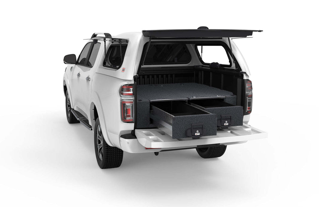 FIXED FLOOR DRAWERS TO SUIT GREAT WALL CANNON DUAL CAB 01/2022-CURRENT