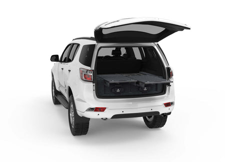 DUAL ROLLER FLOOR DRAWERS TO SUIT HOLDEN COLORADO 7 WAGON/TRAILBLAZER 01/2014-12/2020
