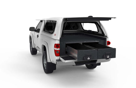 FIXED FLOOR DRAWERS TO SUIT HOLDEN COLORADO SINGLE CAB 12/2002-07/2012