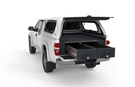 FIXED FLOOR DRAWERS TO SUIT HOLDEN COLORADO EXTRA CAB 12/2002-07/2012