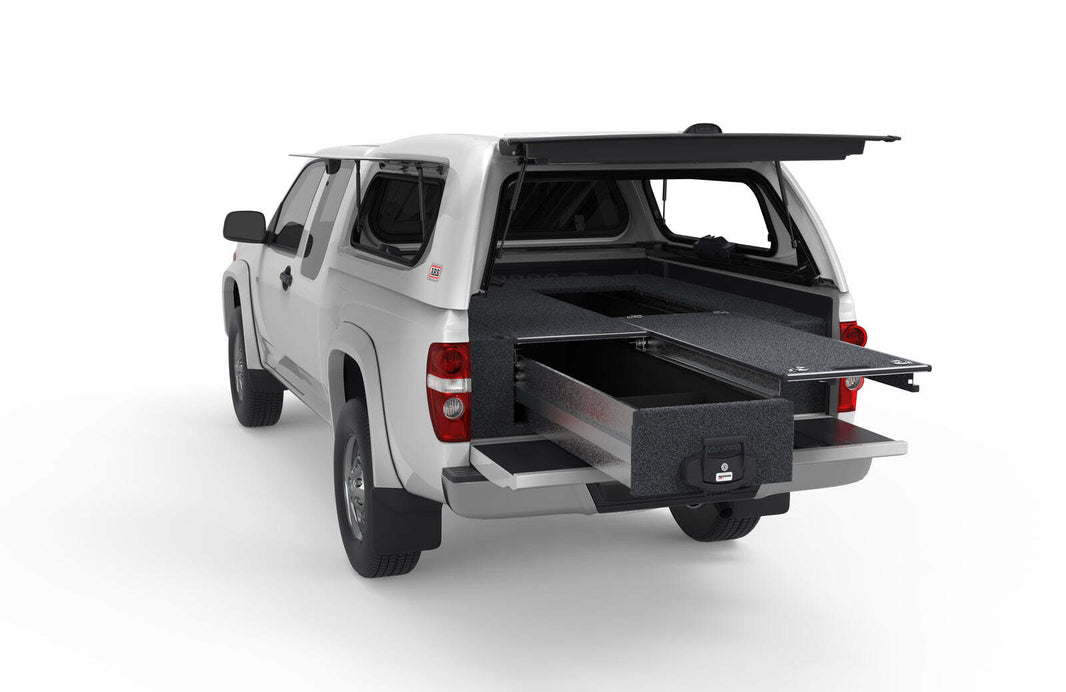 SINGLE ROLLER FLOOR DRAWERS TO SUIT HOLDEN COLORADO EXTRA CAB 12/2002-07/2012