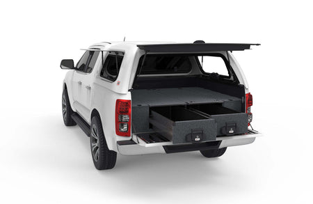 FIXED FLOOR DRAWERS TO SUIT HOLDEN COLORADO RG DUAL CAB 08/2012-12/2020