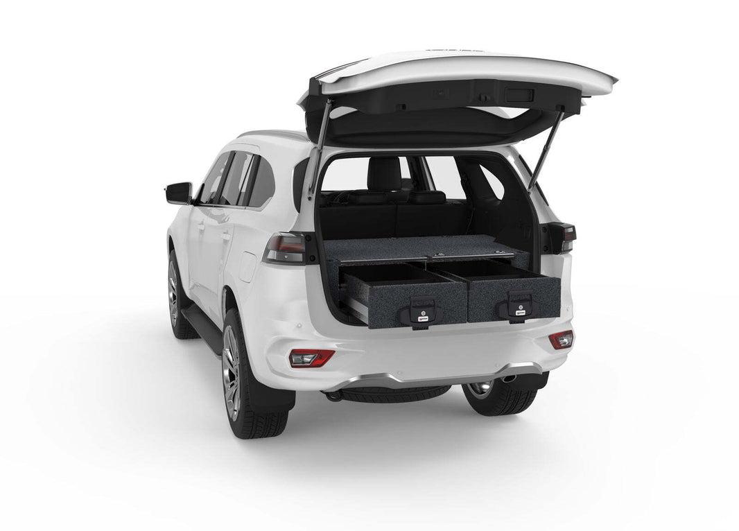 FIXED FLOOR DRAWERS TO SUIT ISUZU M-UX GENERATION 2 WAGON 08/2021-CURRENT