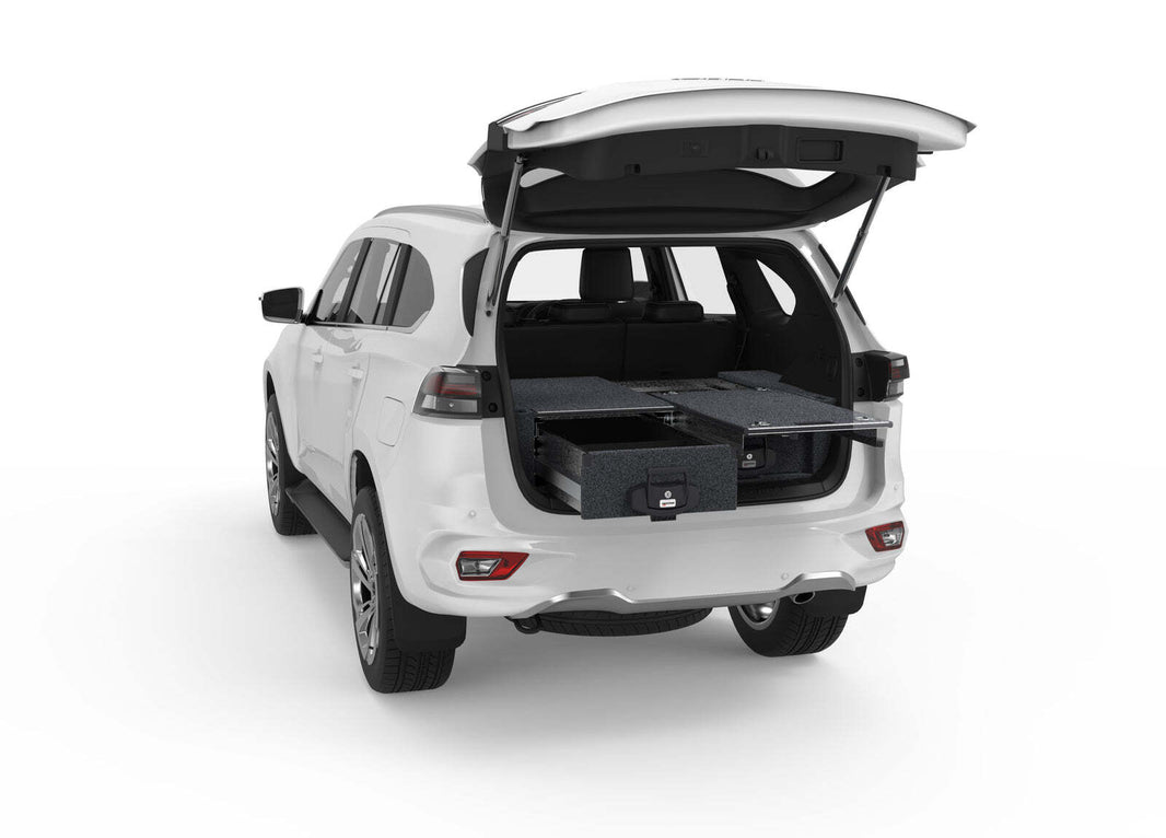 SINGLE ROLLER FLOOR DRAWERS TO SUIT ISUZU M-UX GENERATION 2 WAGON 08/2021-CURRENT