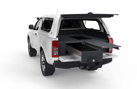SINGLE ROLLER FLOOR DRAWERS TO SUIT ISUZU D-MAX SINGLE CAB 08/2012-02/2017