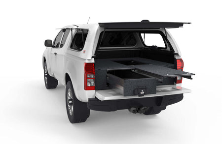 SINGLE ROLLER FLOOR DRAWERS TO SUIT ISUZU D-MAX TF SPACE CAB/EXTRA CAB 07/2012-08/2020