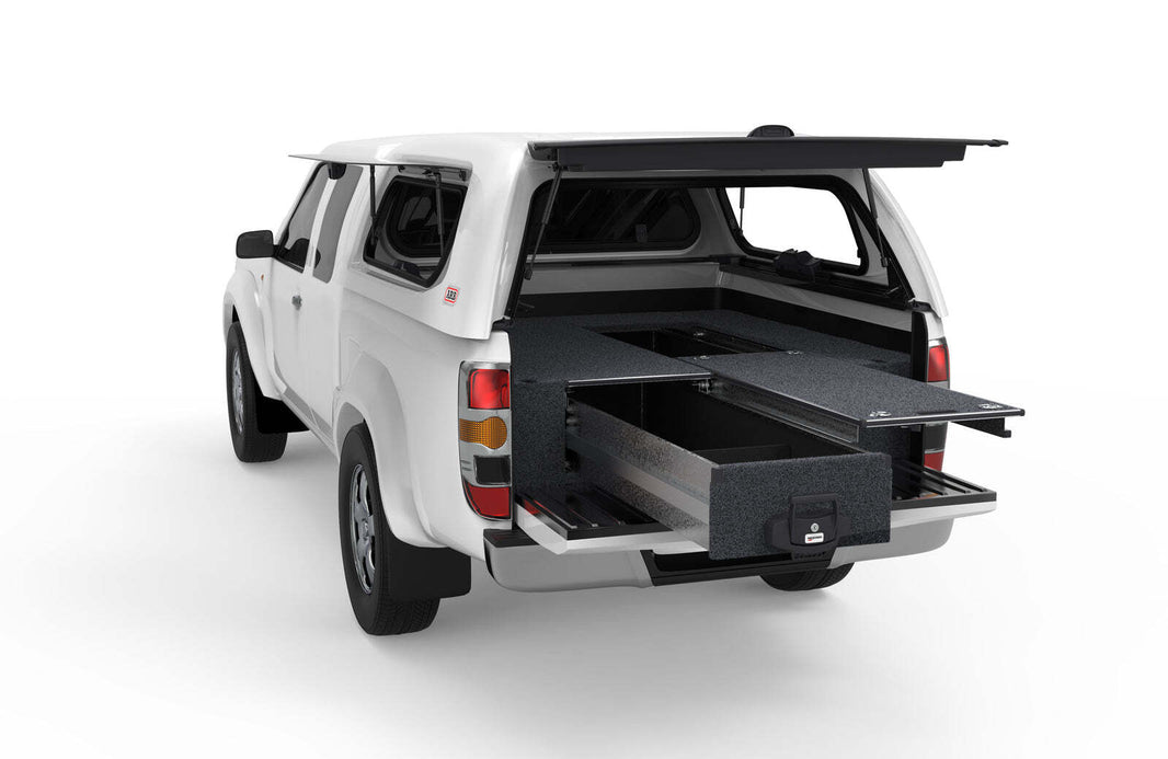 SINGLE ROLLER FLOOR DRAWERS TO SUIT MAZDA BT-50 FREESTYLE CAB/EXTRA CAB 01/2007-09/2011