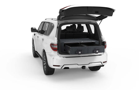 FIXED FLOOR DRAWERS TO SUIT NISSAN PATROL Y62 WAGON 01/2011-CURRENT