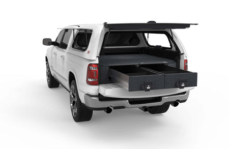 FIXED FLOOR DRAWERS TO SUIT RAM 1500 RAM-BOX 01/2020-CURRENT