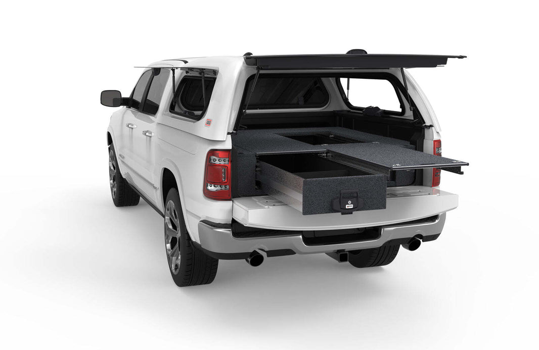 SINGLE ROLLER FLOOR DRAWERS TO SUIT RAM 1500 RAM-BOX 01/2020-CURRENT