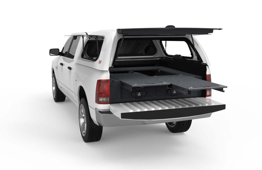 DUAL ROLLER FLOOR DRAWERS TO SUIT RAM 1500 EXPRESS CREW CAB 01/2020-CURRENT