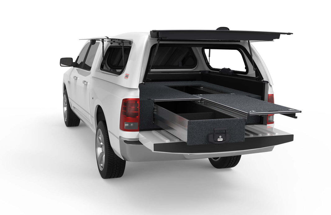 SINGLE ROLLER FLOOR DRAWERS TO SUIT RAM 1500 EXPRESS QUAD CAB 01/2020-CURRENT
