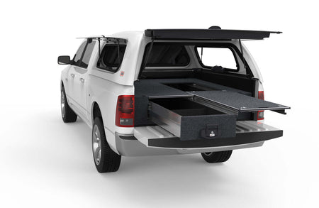 SINGLE ROLLER FLOOR DRAWERS TO SUIT RAM 1500 EXPRESS QUAD CAB 01/2020-CURRENT