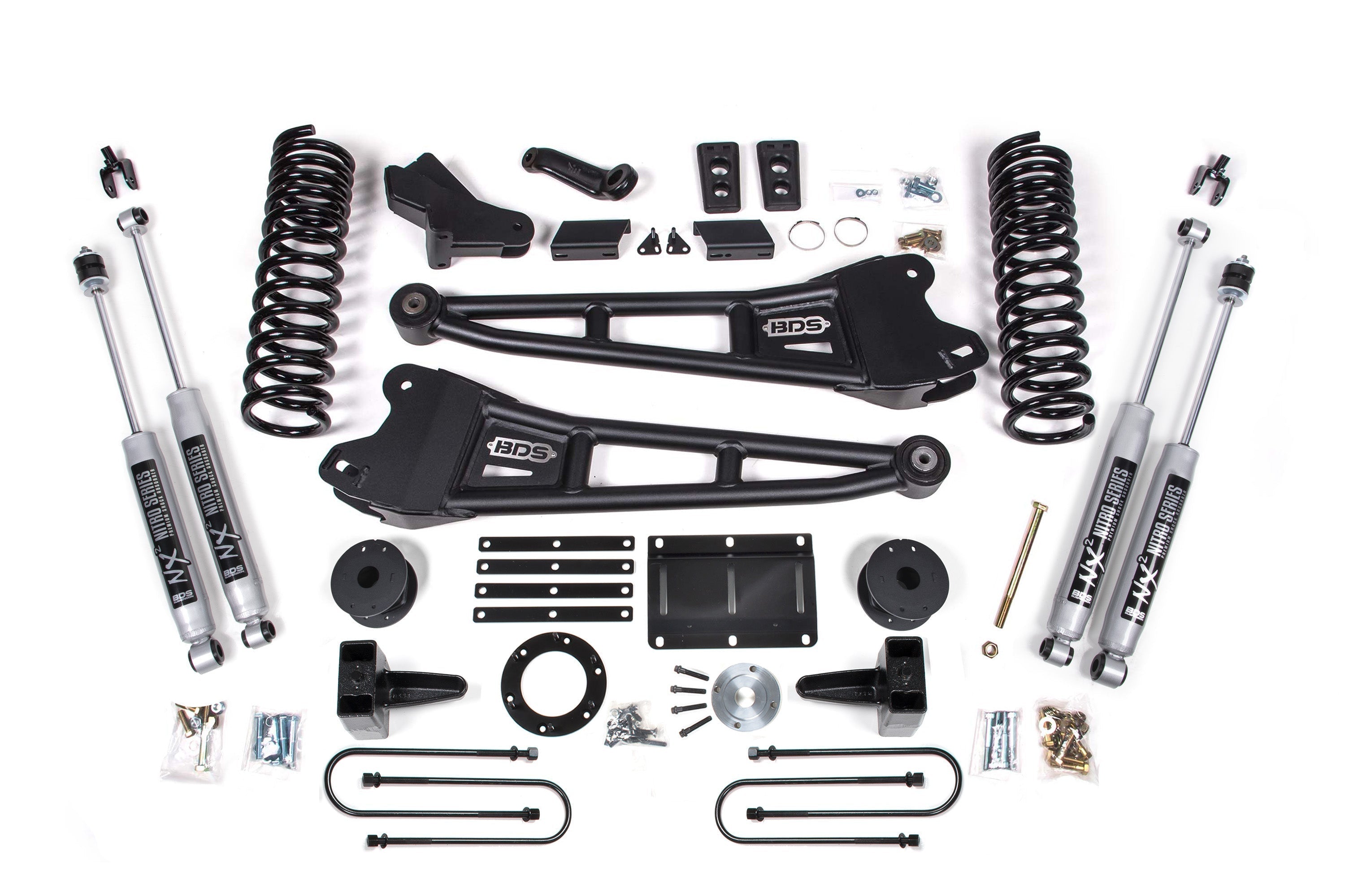 6 Inch Lift Kit w/ Radius Arm | Ram 3500 w/ Rear Air Ride (13-18) 4WD | Diesel