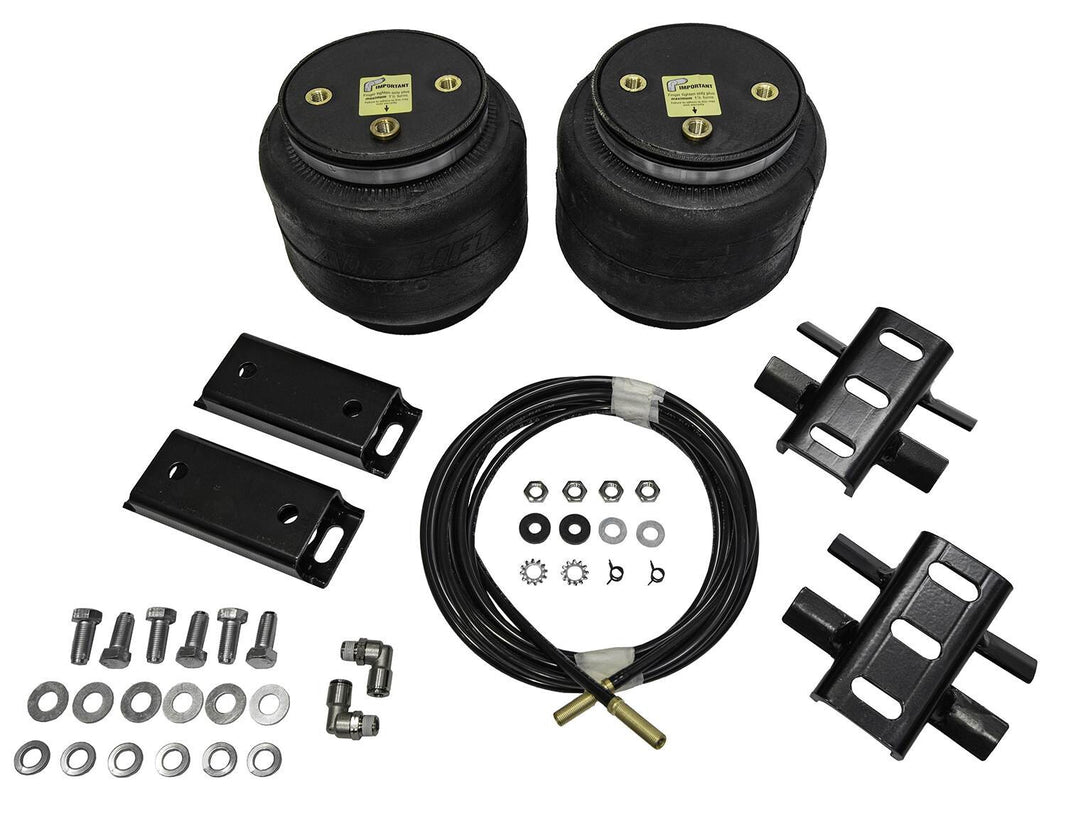 Polyair Ford F250 4WD (2011 - 2016) Bellows Standard Height Airbag Kit (No Drill)