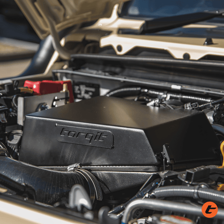 Torqit SUZUKI JIMNY STAINLESS STEEL AIRBOX - BRUSHED STAINLESS