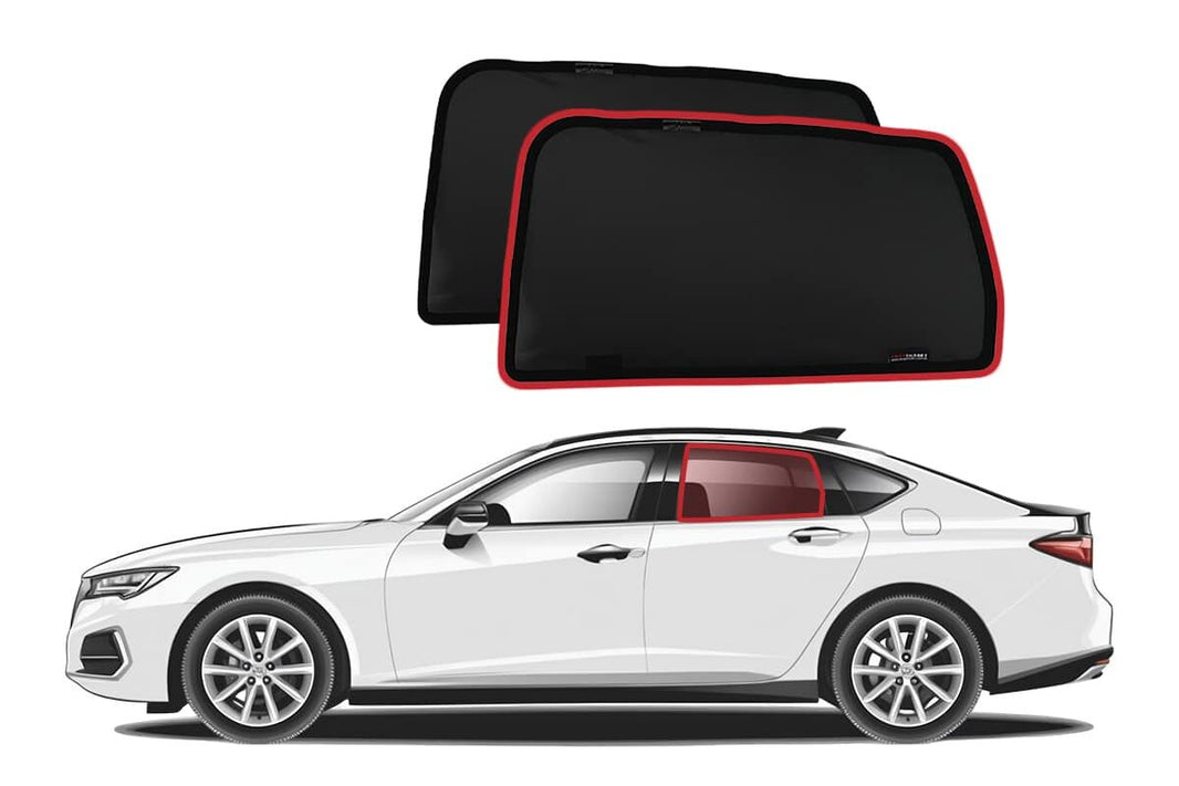 Acura TLX 2nd Generation Car Rear Window Shades (UB5/UB6/UB7; 2021-Present)*