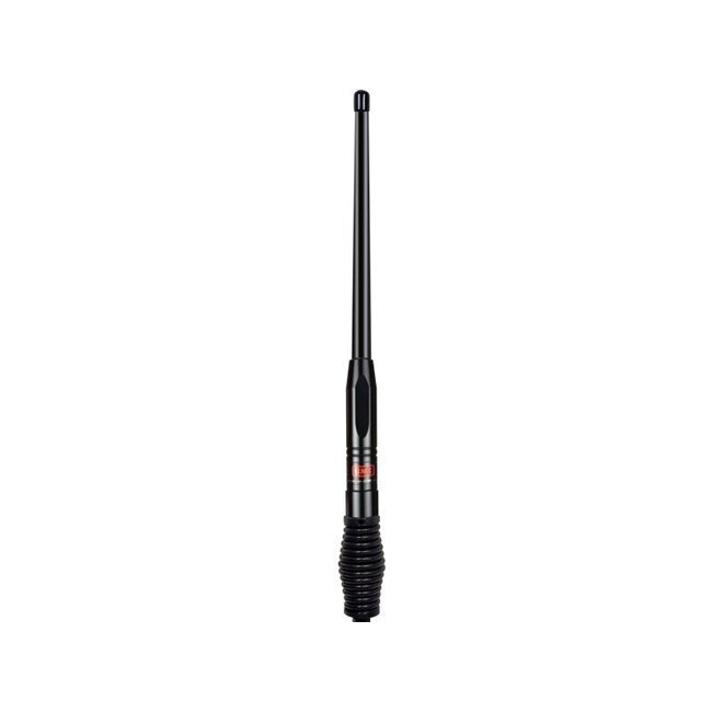 580mm Heavy Duty Fibreglass Radome Antenna, As004B Spring (2.1Dbi Gain) - Black