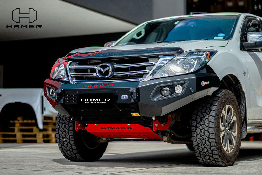 Hamer 4x4 KING SERIES (INCL. 3.5T RATED RECOVERY POINTS) BULL BAR TO SUIT MAZDA BT50 2012-2020