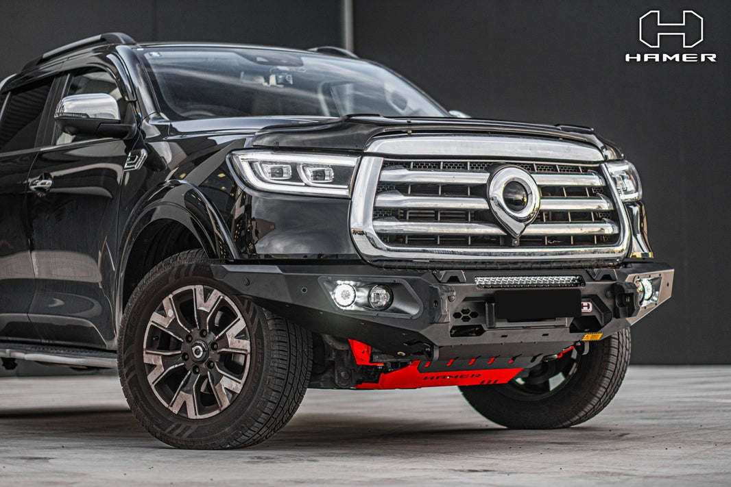 Hamer 4x4 KING SERIES (INCL. 3.5T RATED RECOVERY POINTS) BULL BAR TO SUIT GWM CANNON 2021-PRESENT