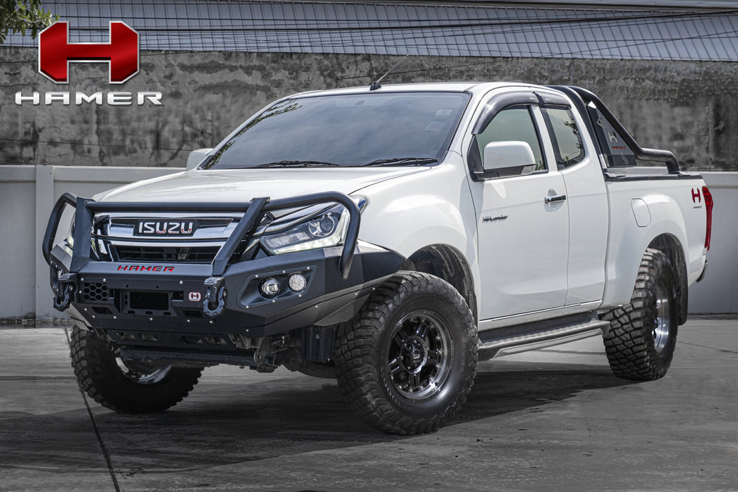 Hamer 4x4 KING SERIES PLUS (INCL. 3.5T RATED RECOVERY POINTS) BULL BAR TO SUIT ISUZU DMAX 2016-2020