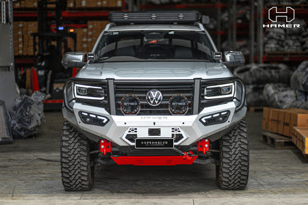 Hamer 4x4 ATLAS SERIES PLUS (INCL. 3.5T RATED RECOVERY POINTS) BULL BAR TO SUIT VOLKSWAGEN AMAROK 2023-PRESENT